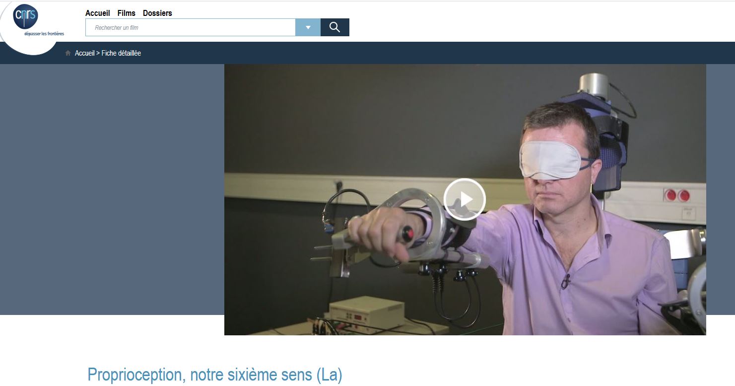 proprioception CNRS